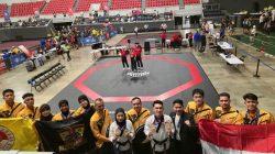 Kado Istimewa Hari Bhayangkara Ke-79, Atlet Taekwondo Polda Sulteng Sumbang 2 Emas dalam Ajang WPFG 2025 di Birmingham Amerika